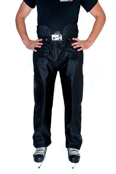 Custom Steven's Pro Padded Hockey Referee Pants - Hockey Ref Shop