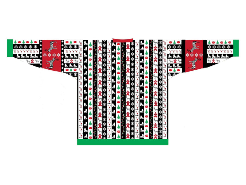 2020 Hockey Ref Shop "SUPER Ugly" Holiday Referee Sweater - Hockey Ref Shop