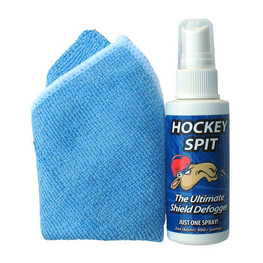 A&R Spit Anti-Fog Hockey Helmet Visor Shield Spray with Cloth