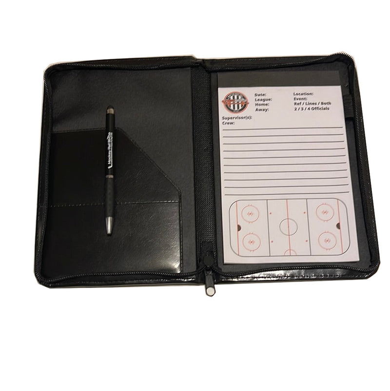 Hockey Ref Shop Game Evaluation Pad (Medium Notepad and Pen) - Hockey Ref Shop